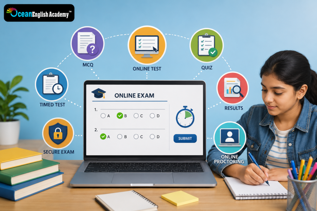 Online Learning Glossary for digital school exams