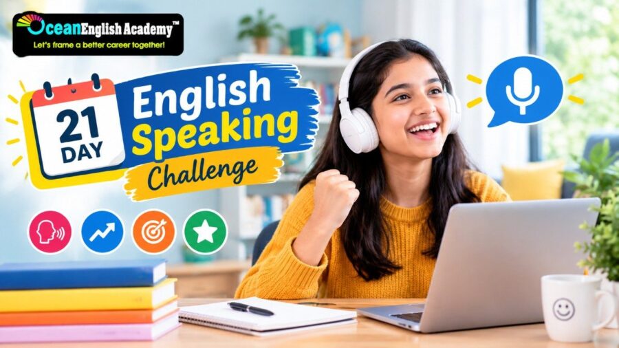 21 Day English Speaking Challenge: Change Your Life Today